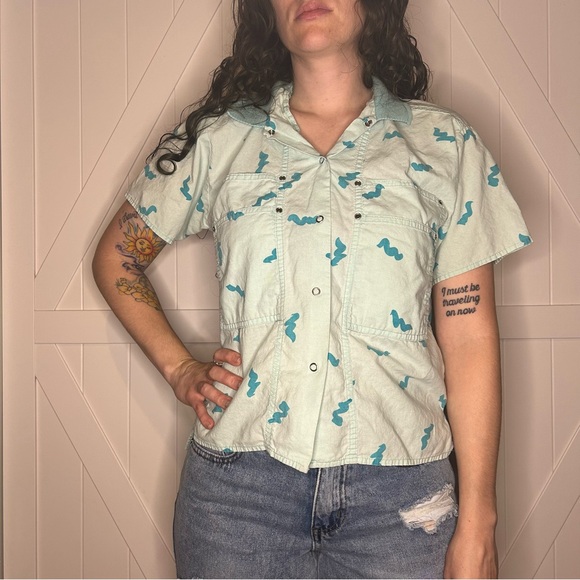 80’s Vintage Ocean Pacific Women’s Shirt‎ - Picture 1 of 7